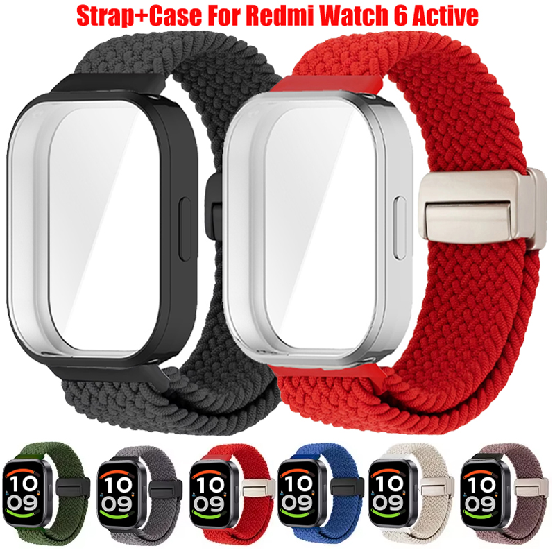 Sport Loop Strap - Braided Nylon Loop Strap+TPU Case For