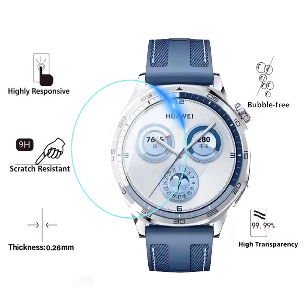 Tempered Glass for Huawei Watc - Titan Smartwatch Accessories recension och pris