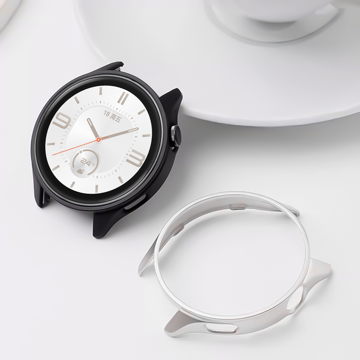 PC Hollow Case for Xiaomi Watc - Xiaomi Smartwatch S4 Accessories recension och pris