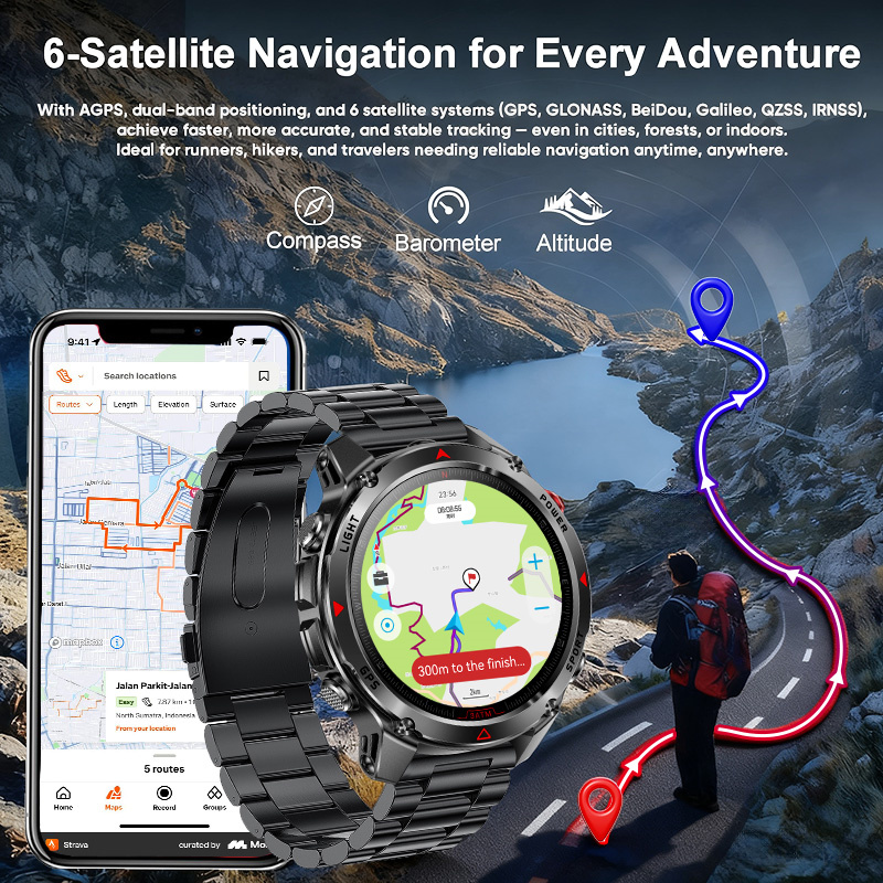 2026 New Forerunner 570 GPS Sm - Android Smartwatch Accessories recension och pris