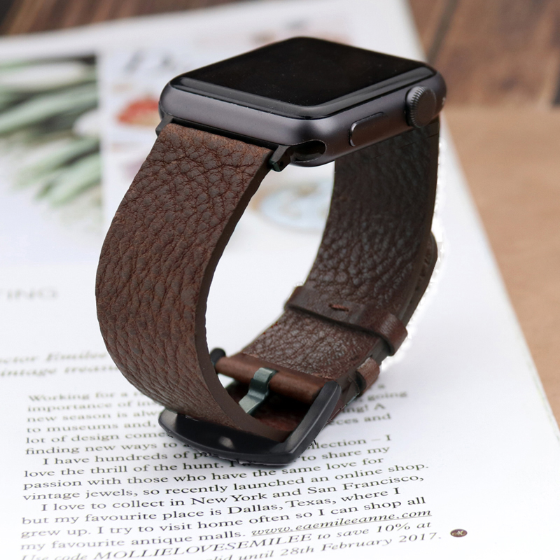 Italian Calfskinl Strap for Ap - Smartwatch Accessories Shop recension och pris