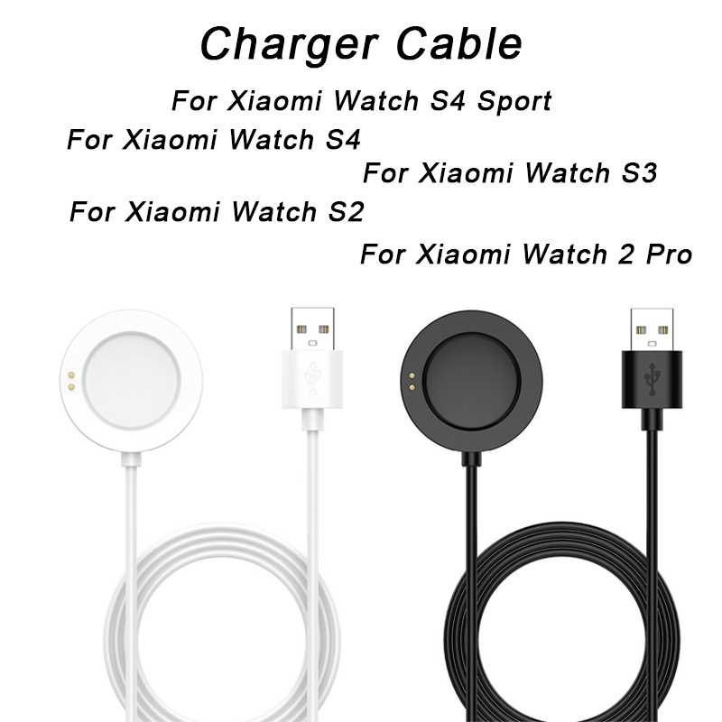 Magnetic Charger 100cm USB Cab - Xiaomi Smartwatch S4 Accessories recension och pris