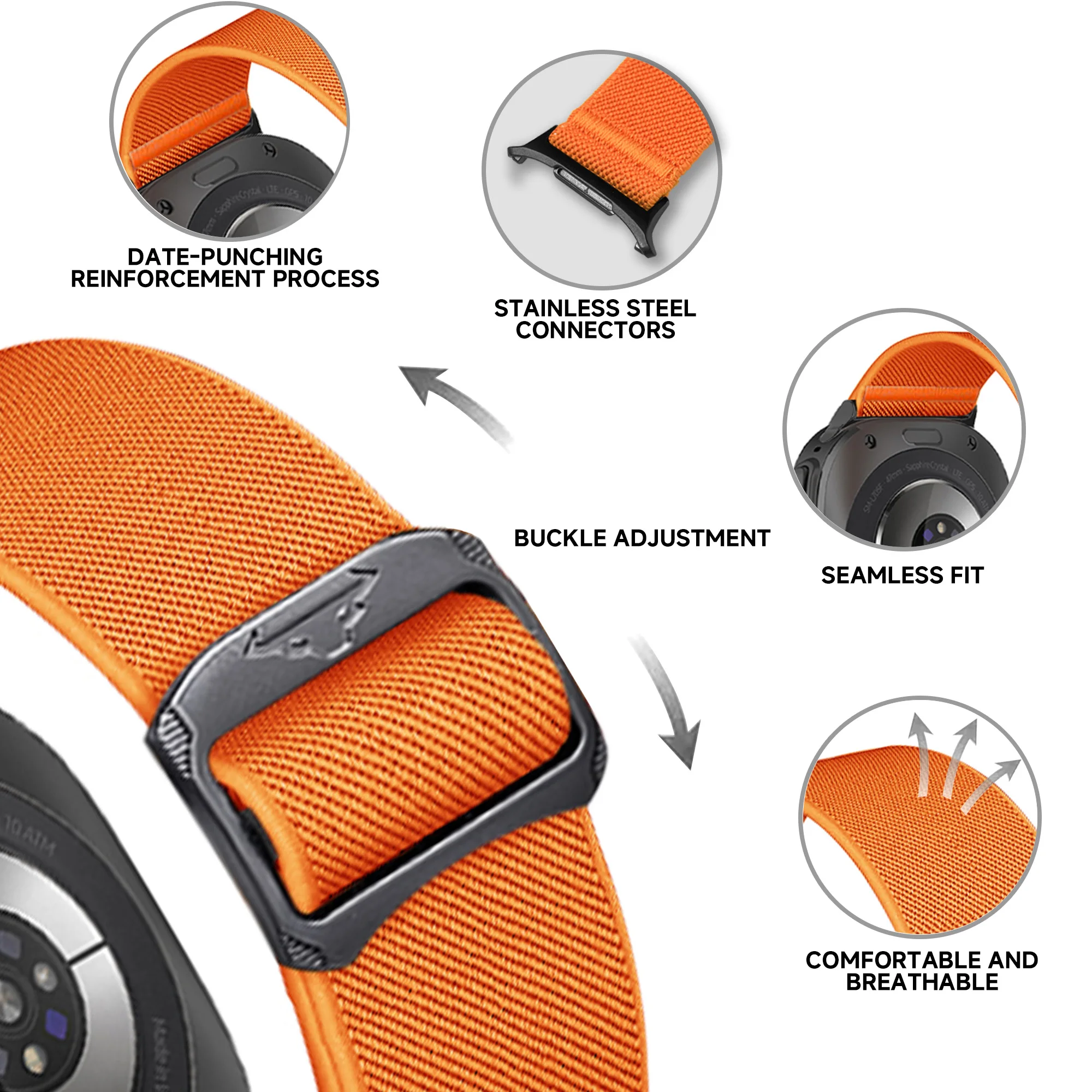 Sport Strap For Samsung Galaxy - Sport Loop Strap recension och pris