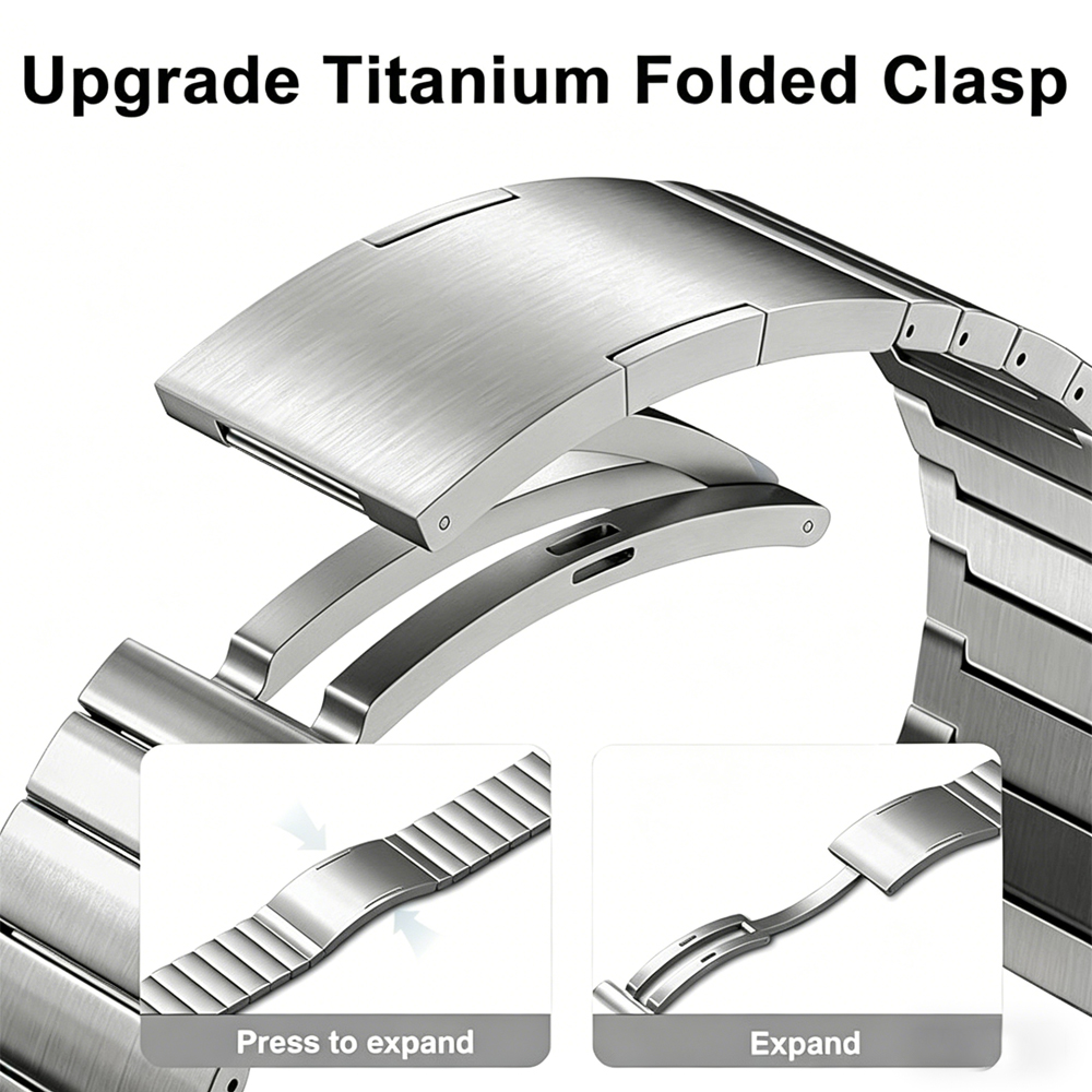 Original Titanium Strap For HU - Titan Smartwatch Accessories recension och pris