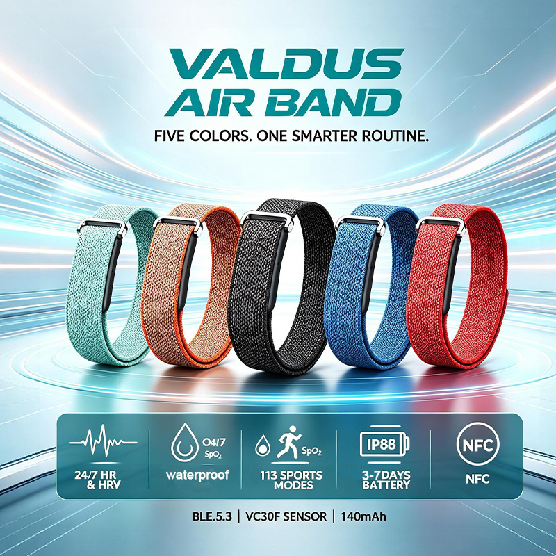 VALDUS Air Band Smart Bracelet - Android Smartwatch Accessories recension och pris