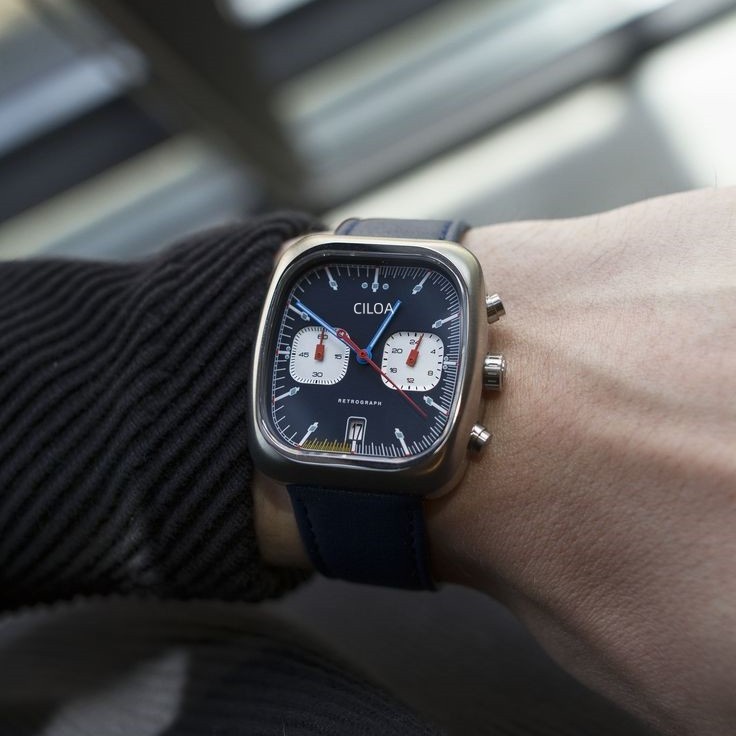 CILOA Classic Retro Square Chr - Smartwatch Straps & Accessories recension och pris