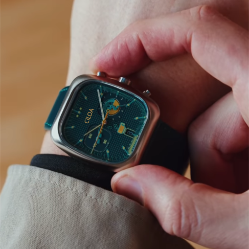 CILOA Classic Retro Square Chr - Smartwatch Straps & Accessories recension och pris