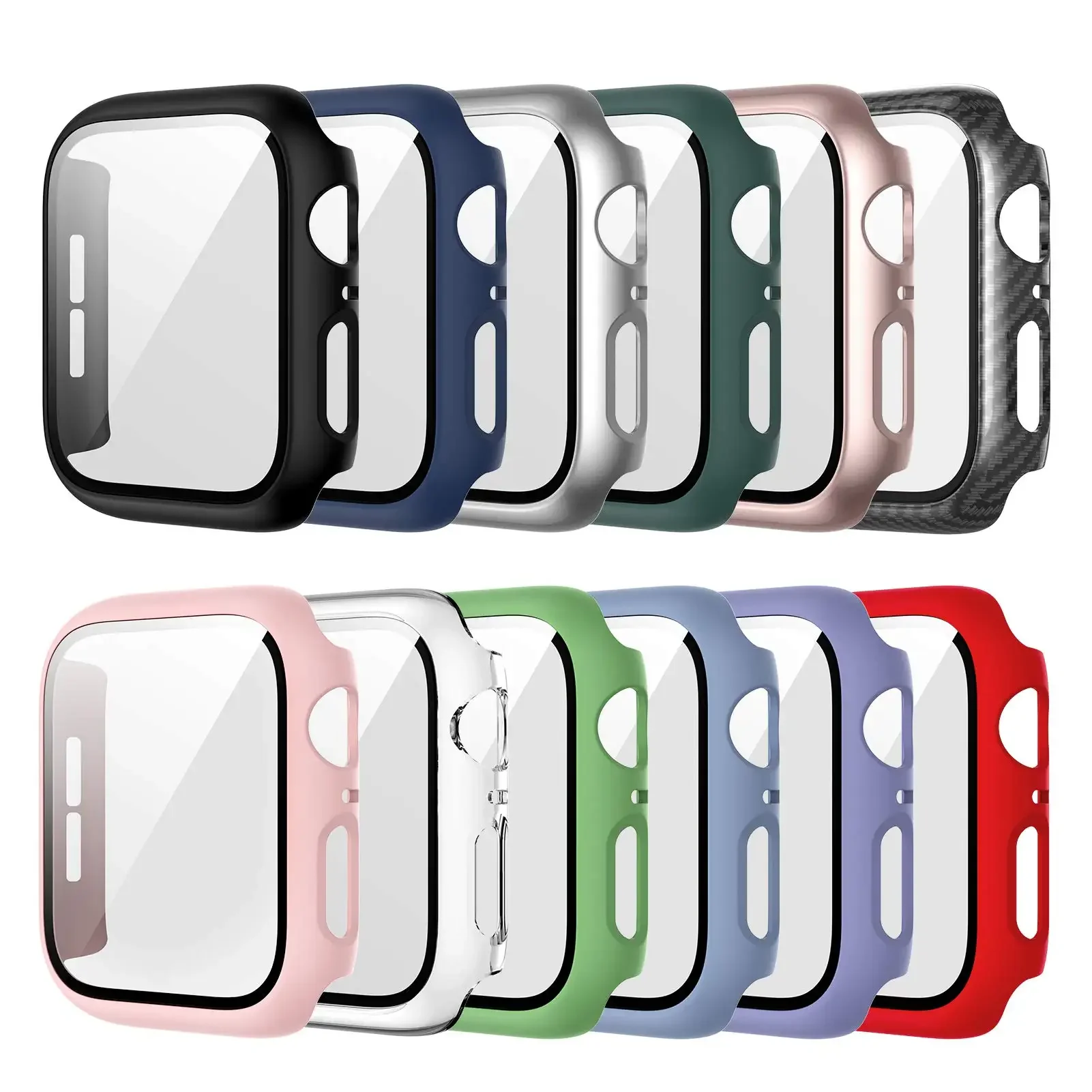 Tempered Glass+cover For Apple - Apple Smartwatch Accessories recension och pris