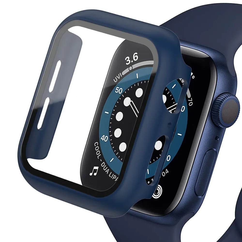 Tempered Glass+cover For Apple - Apple Smartwatch Accessories recension och pris