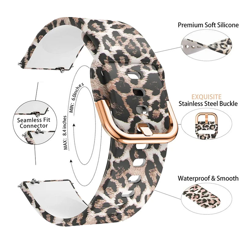Printing Silicone Strap For Am - Amazfit Smartwatch Accessories recension och pris