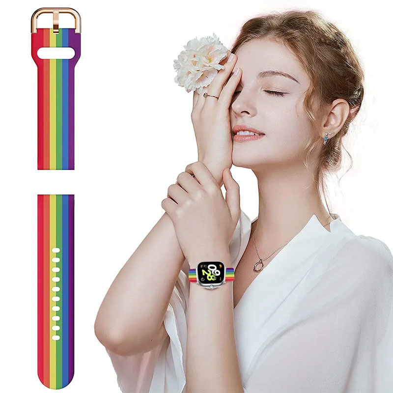 Printing Silicone Strap For Am - Amazfit Smartwatch Accessories recension och pris