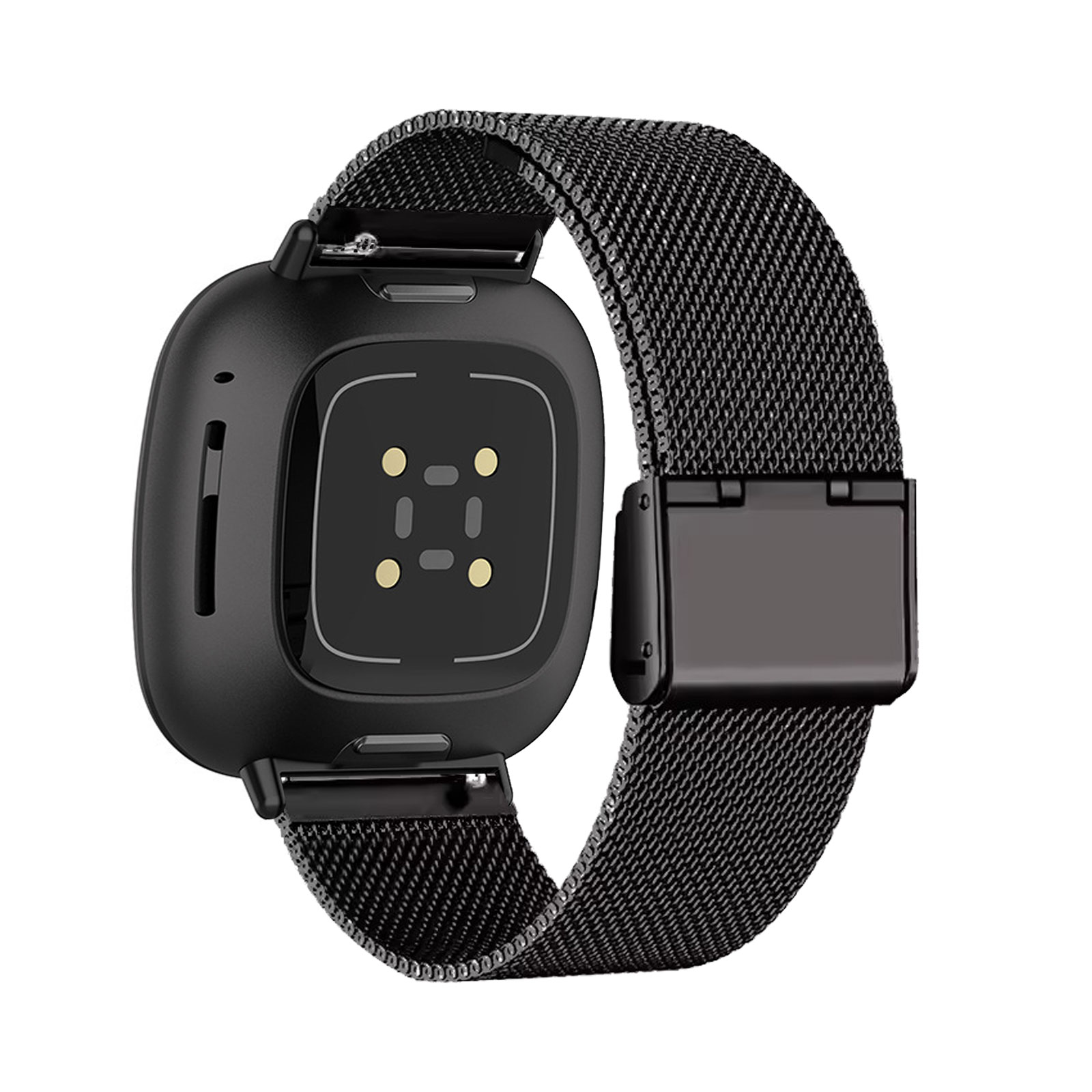 Metal Bands for Fitbit Versa 4 - Stainless Mesh Band recension och pris