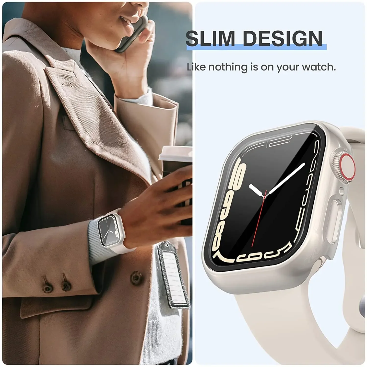 3 Pack Tempered Glass Cover fo - Smartwatch Straps & Accessories recension och pris