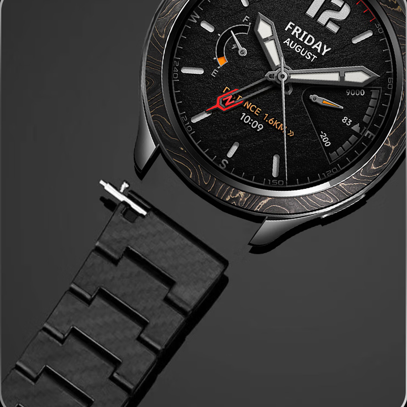 Carbon Fiber Strap For Xiaomi  - Xiaomi Smartwatch S4 Accessories recension och pris