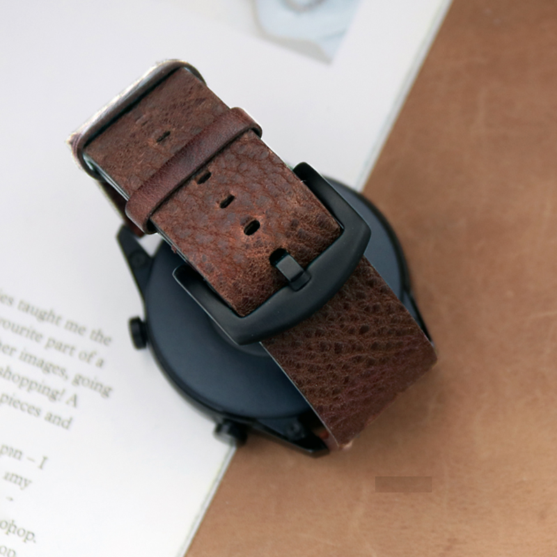 Italian Calfskinl 22mm Watch S - Smartwatch Accessories Shop recension och pris